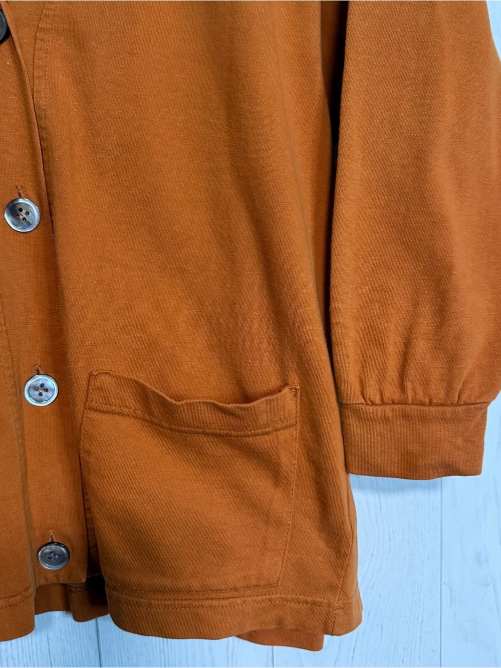 Vintage Prada Orange Cardigan size S - Picture 5 of 10